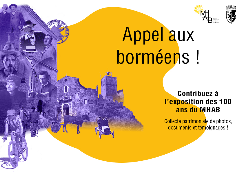 Contribuez à l’exposition des 100 ans du MHAB !